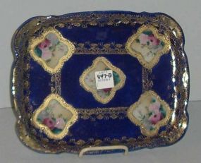 Nippon Cobalt Dresser Tray