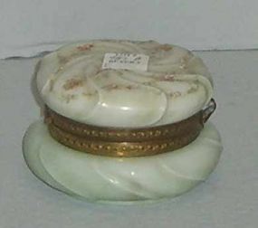 Hemlich Swirl Wave Crest Covered Box