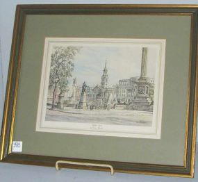 Framed Print "Trafalgar Square"