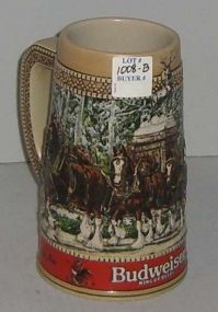 Anheuser-Busch, Inc. Budweiser Beer Stein, "C" Series, Embossed