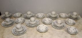 Fifty Six Pieces of Johann Haviland Bavaria China