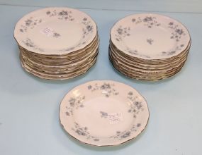 Seventeen Johann Haviland Bread Plates