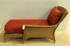Rattan Lounger 