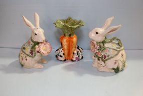 Fitz and Floyd Rabbits