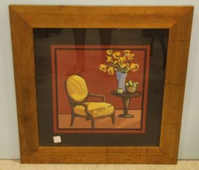 Art with Chair and Table