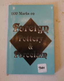 1100 Marks on Foreign Pottery & Porcelain