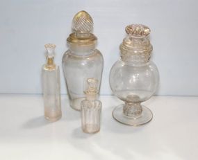 Four Glass Jars