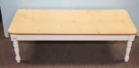 Coffee Table with Pine Top