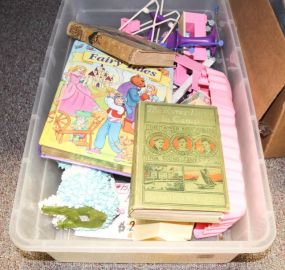 Box of Dolls & Books
