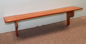 Pine Wall Hanging Shelf