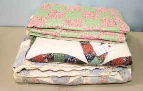Five Various Size Quilts
