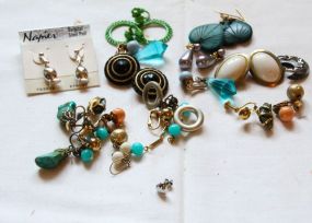 Lot of Miscellaneous Costume Earrings
