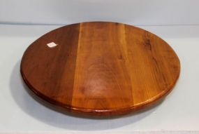 Hand Carved Lazy Susan
