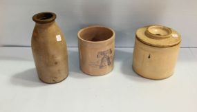 Three Stoneware Jugs