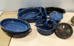 Large Group of Graniteware 