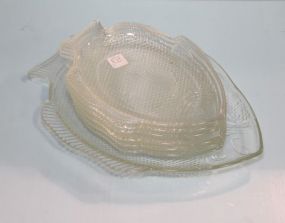 Large Glass Fish Set