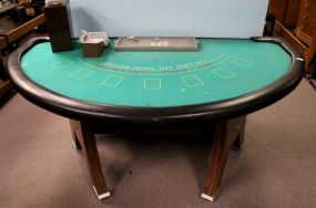 Poker Table & Chips