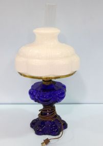 Cobalt Electric Lamp