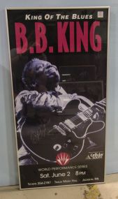 Signed B.B. King Poster