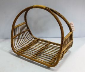Bamboo Style Magazine Rack