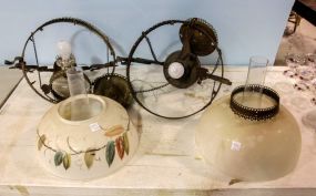 Two Victorian Hanging Fixtures