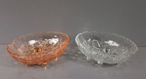 Two Grape Design Dishes