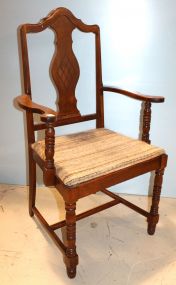 Walnut Depression Arm Chair