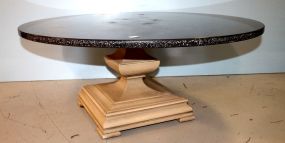 Round Marble Top Coffee Table