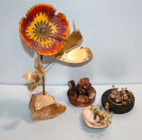 Petrified Wood and Rock Figures