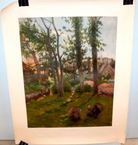 Two 1950 Paul Ganguin "Pont-Aven" Lithographs