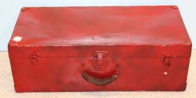 Red Metal Trunk