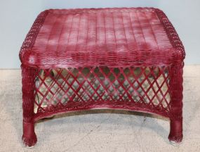 Pier One Plastic Wicker Stool