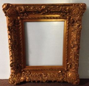 Ornately Carved Gold Leaf Frame