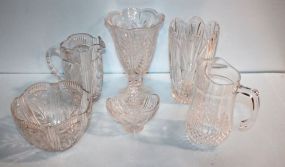 Six Glass Pieces