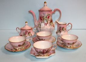 Hand painted German Tea Set