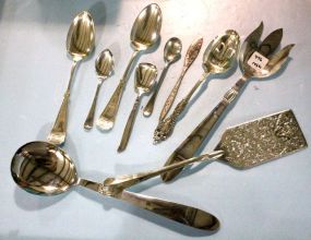 Silver plate Serving Spoons