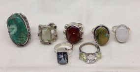 Group of Sterling Rings