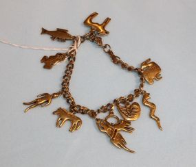 Ladies Indian Charm Bracelet