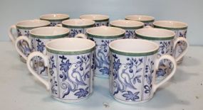 12 Villeroy & Boch "Cordoba" Porcelain Mugs