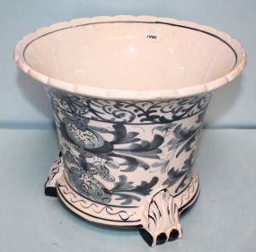 Handpainted Porcelain Planter