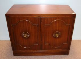 Mahogany Saginaw Furniture Co. Two Door Cabinet