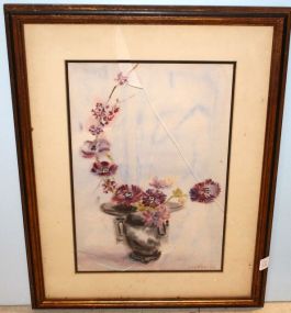 Watercolor of Flowers