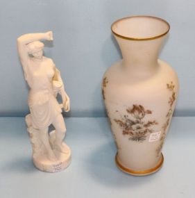 Bristol Vase and Chalk Statue