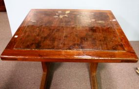 Lacquer Square Table