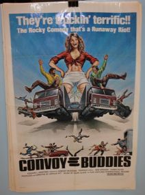 1977 "They're Truckin' Terrific" Movie Poster