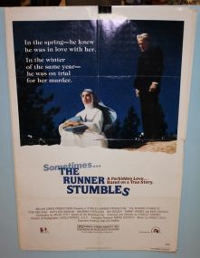 1979 "Sometimes the Runner Stumbles" Movie Poster