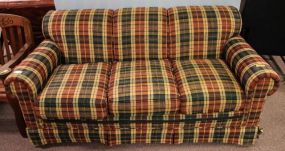 Plaid Sofa