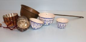 Brass Dipper, Copper Molds, Ceramic Molds