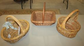 Three Various Size Baskets