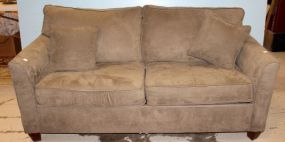 Two Cushion Seafoam Color Sofa